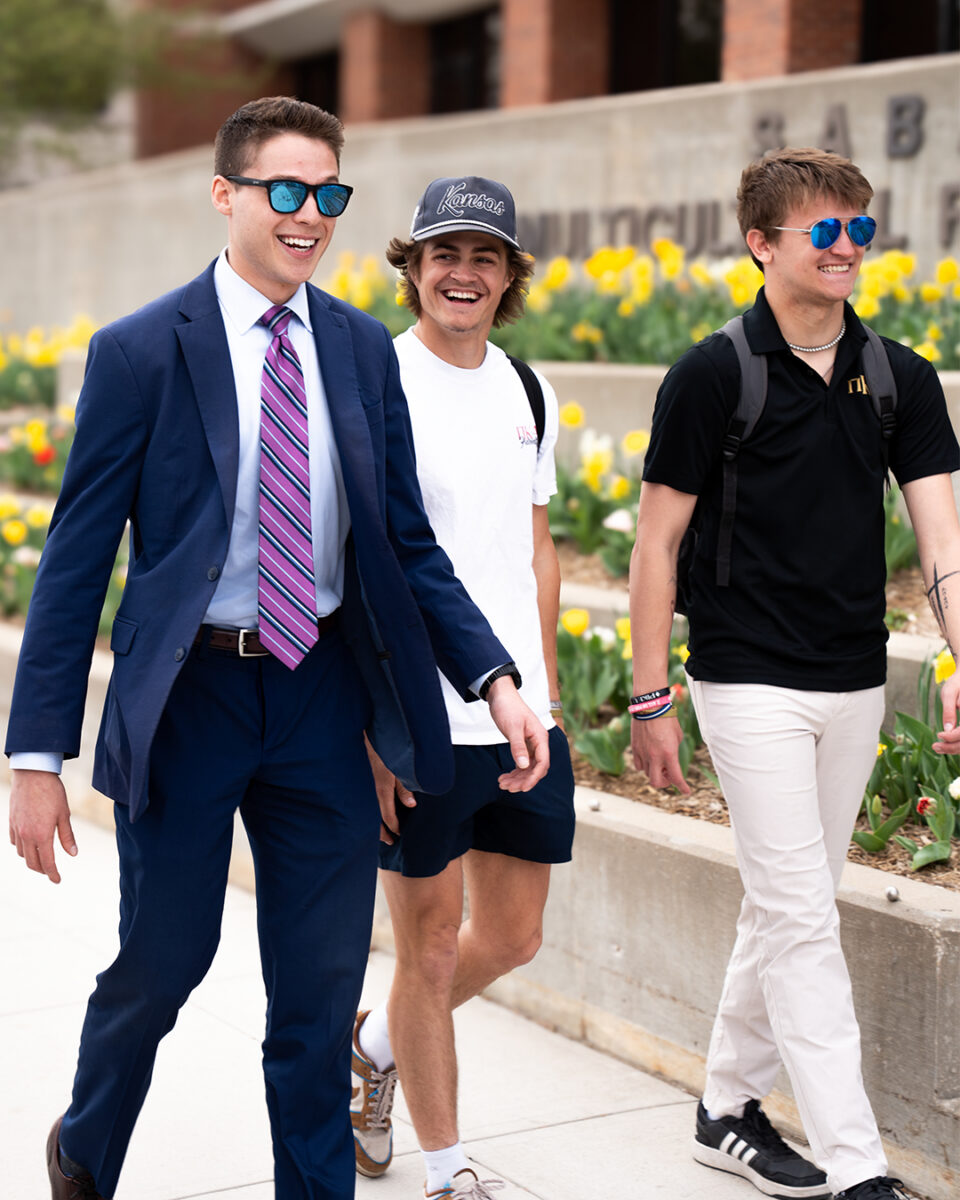 Three Pikes walking together
